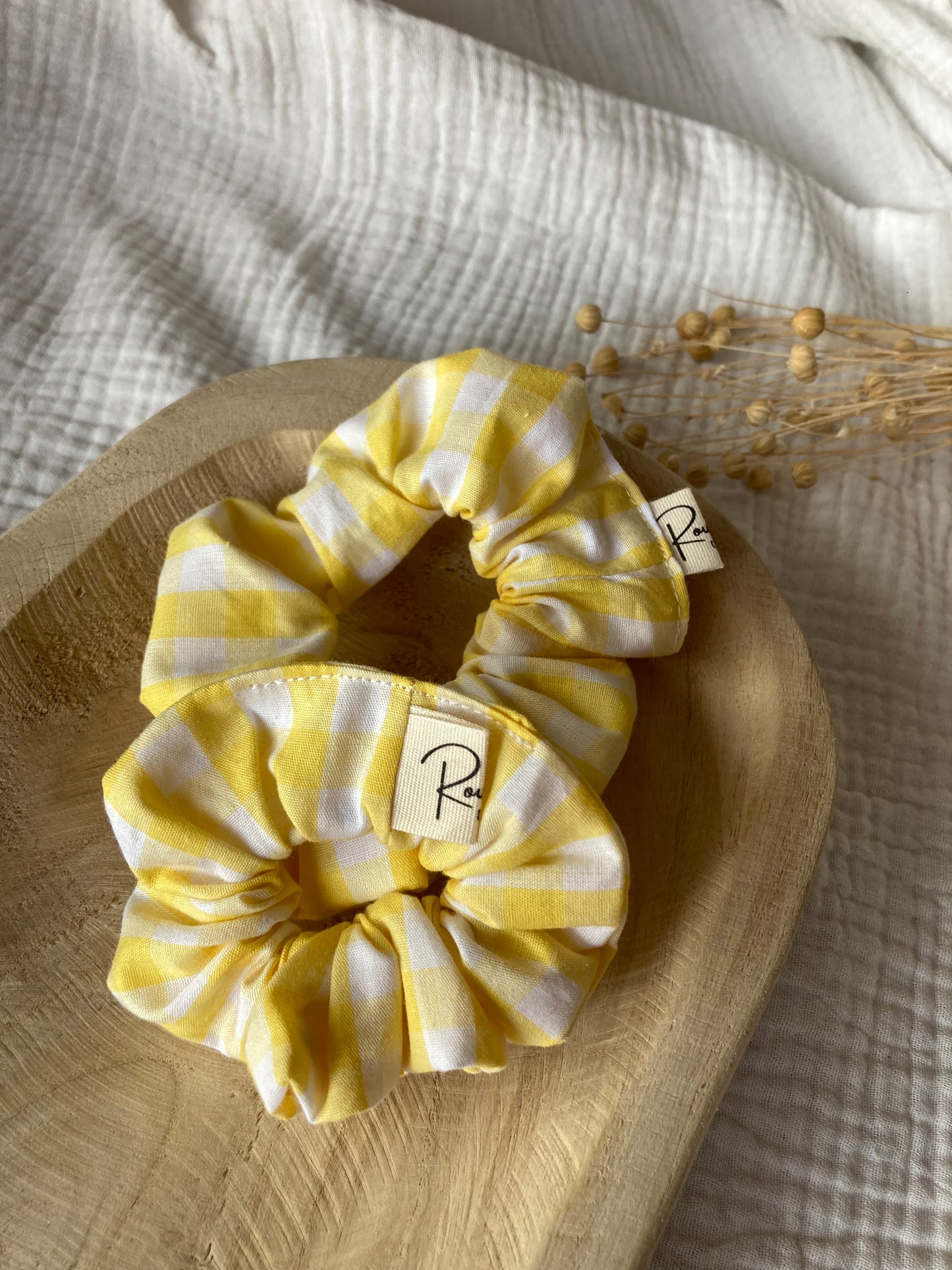 Chouchou S - vichy jaune